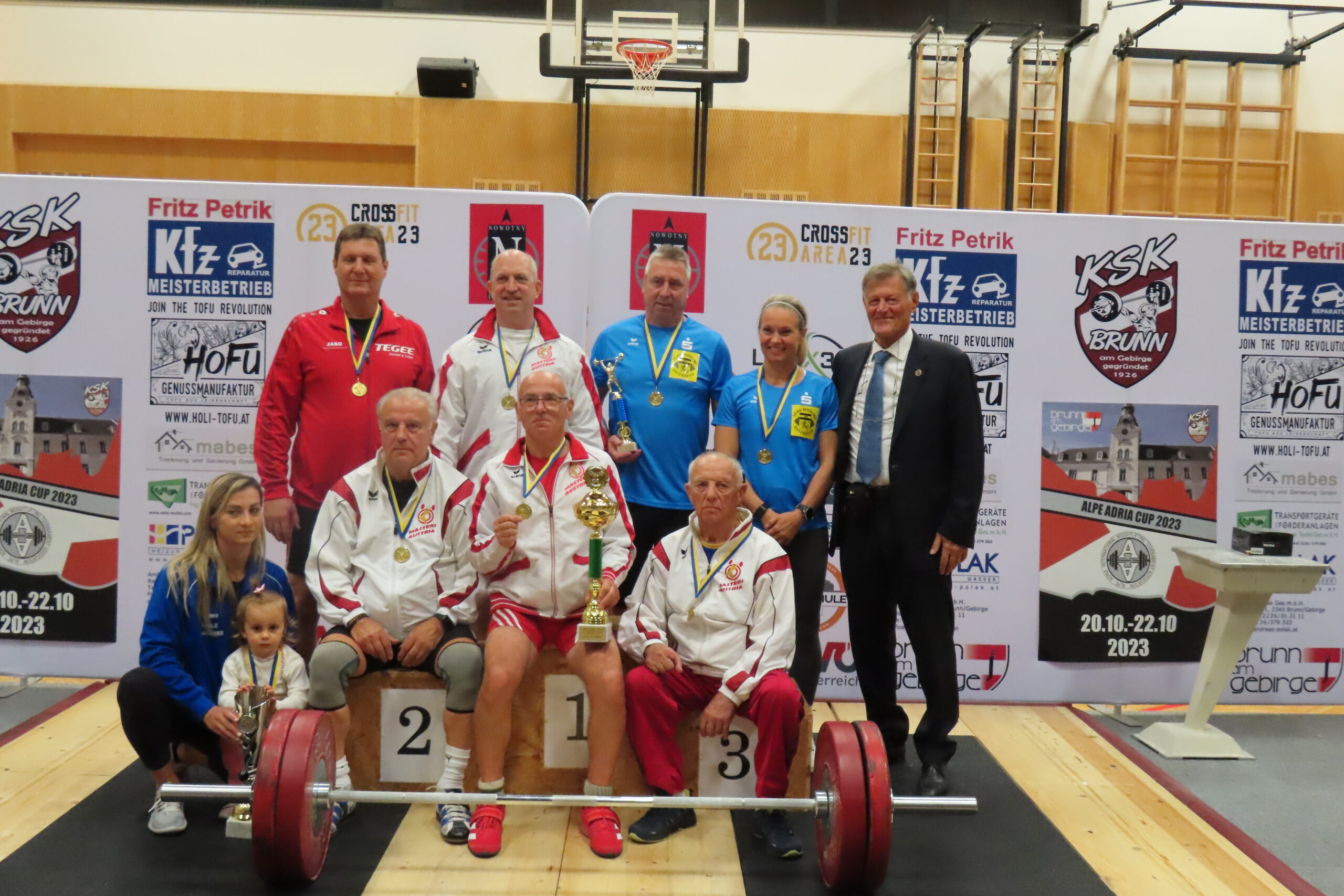 21st Alpe Adria Master International Weightlifting Tournament | Brunn Am Gebirge (AUT) 21 October 2023